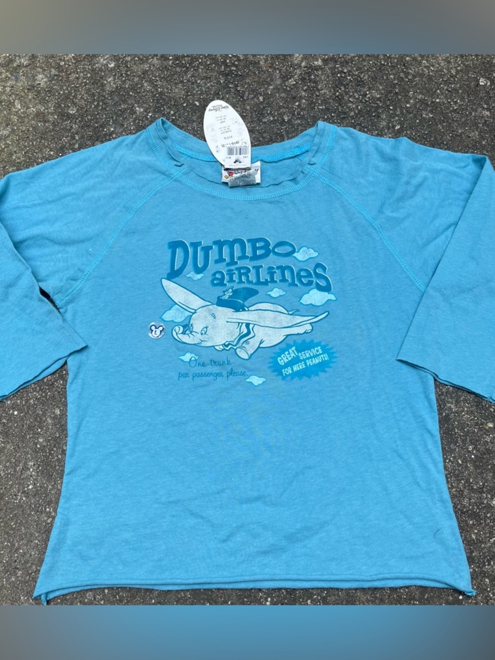 Dumbo Disney kids t shirt juniors L 9/10